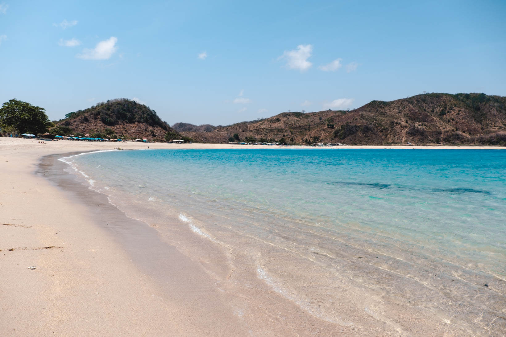 Spiaggia Mawun a Lombok