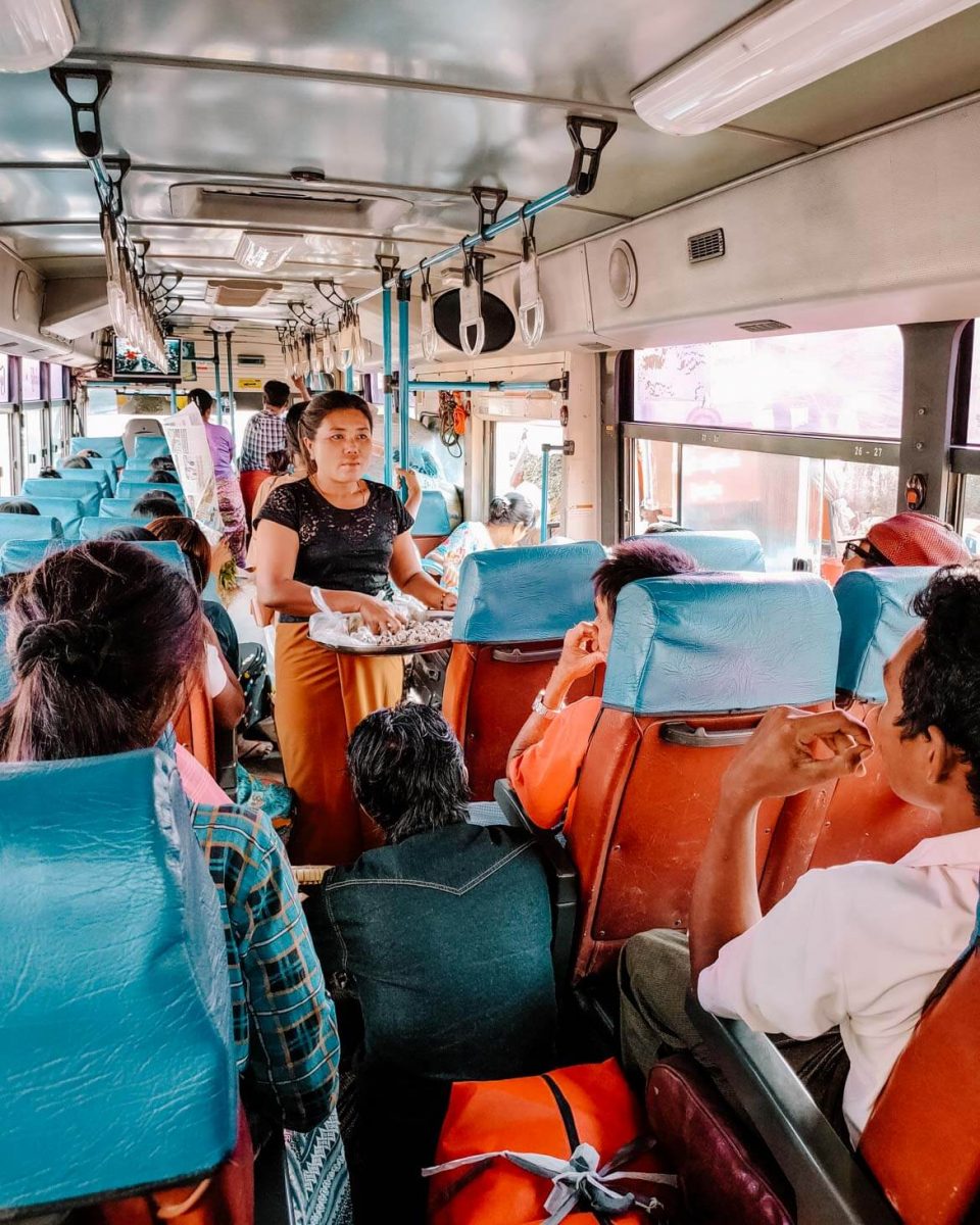 Come spostarsi in Birmania fai da te in bus