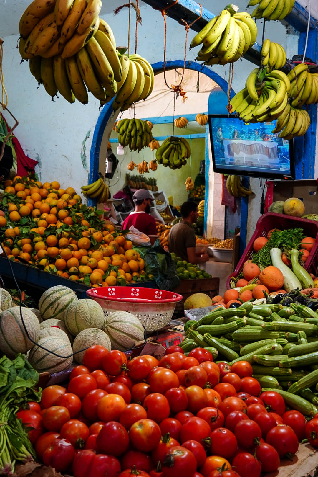 Viaggio di gruppo in marocco mercato
